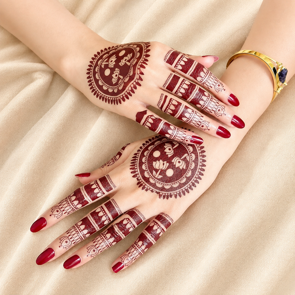 Brown Henna Tattoos